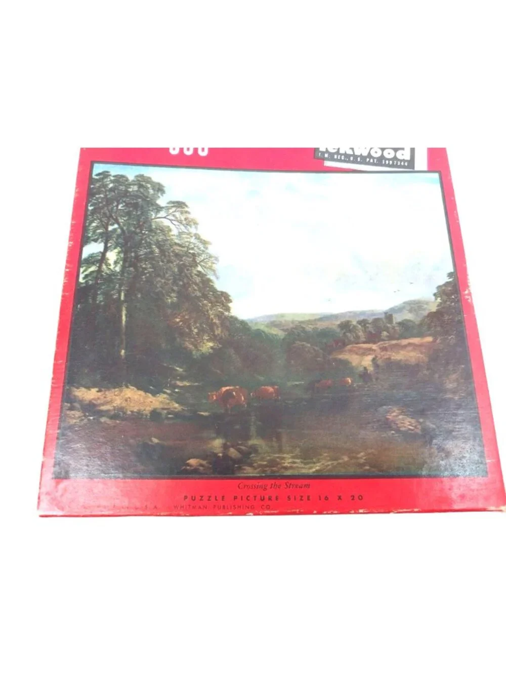 VTG Tek Wood Picture Puzzle 300 Pcs Whitman Publishing 